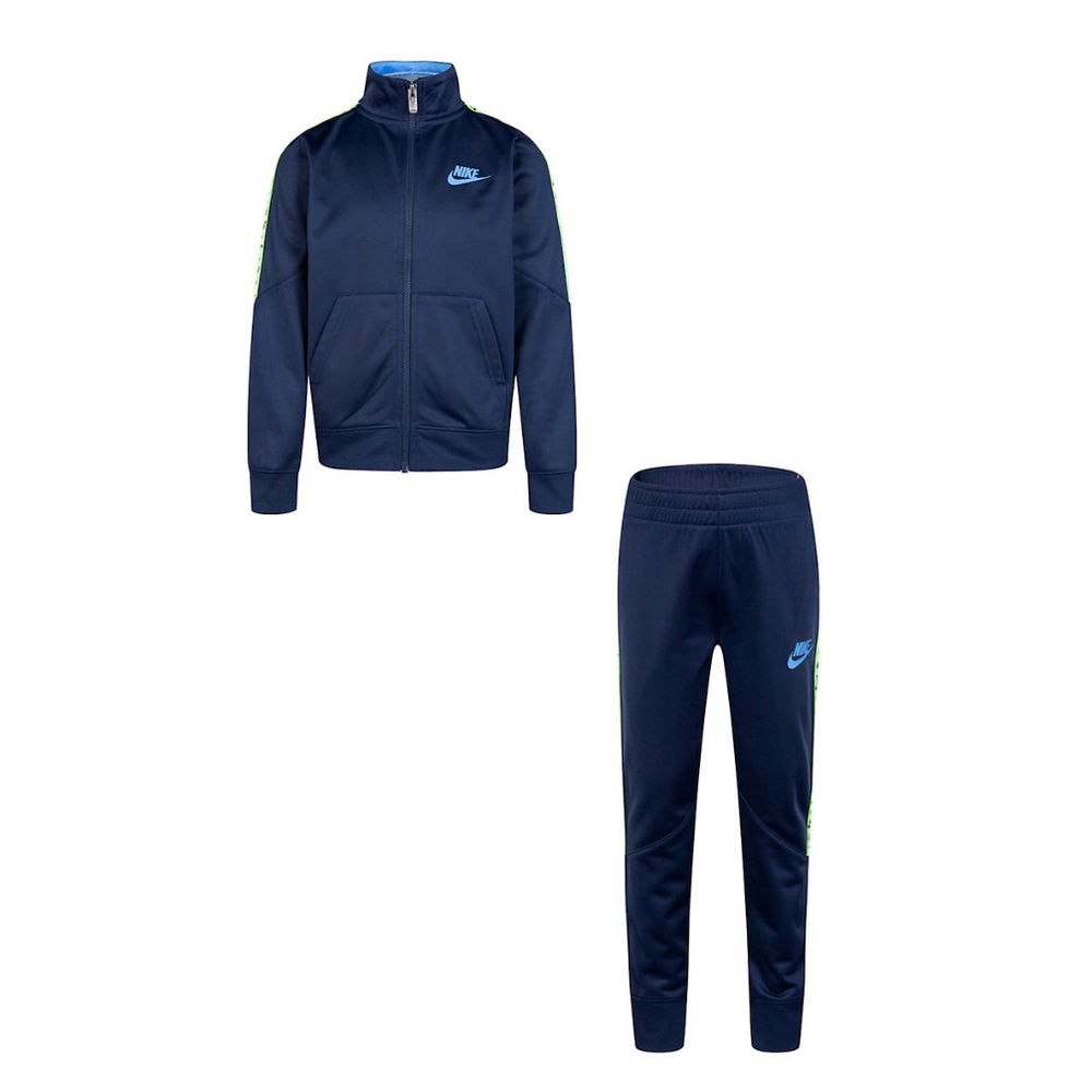 Boys Nike Sportswear Futura Taping Tricot Jacket & Pants Set. Toddler outfits